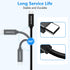 4K USB C-C Video Cable 6.6ft, Black, 10Gbps Data Syncing, 100W Fast Charge Support - Perfect for Your Monitor!