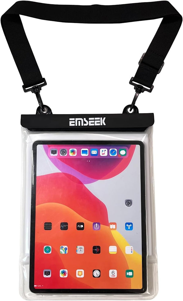 Waterproof Floating Tablet Case for iPad Pro, Galaxy Tab S9+, Surface Pro9, and 13-inch Laptops, Perfect for Pool