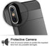 Vofolen Case for iPhone Xs Max, Black Wallet Card Holder Sliding Cover, Dual Layer Protective Hard Shell Armor Case