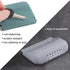 Silicone Headphone Organizer Wired Earbud Case Pouch, Portable Data Cable Organizer Case, Silicone Coin Purse Pouch Change Holder for Women and Men (Small, purple+pink) by Freewindo