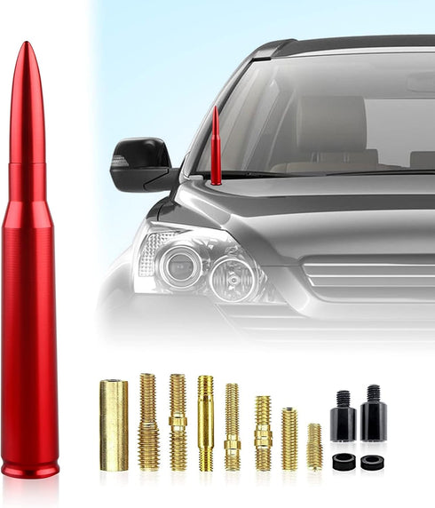 Ajxn 1 PC Car Truck Bullet Antenna, Radio Antenna Replacement, Fit for Chevy