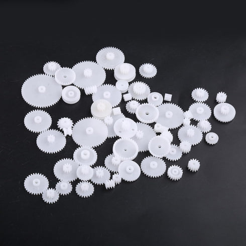 Oxxggkao 0.5 58 Module Gear, Styles, Single Gear, Spindle Design Small Motor Gear Accessory for Motor, Car, Robot