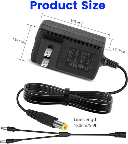 Charger for Dogtra Remote Training Collar: Compatible with Dogtra 1900S 1902S 2300NCP 2500B 3500NCP 3502NCP,