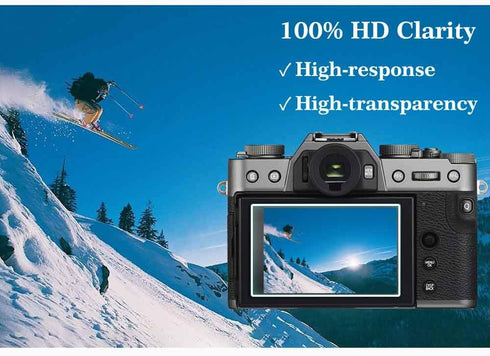 X-T30 Screen Protector for Fujifilm X-T30 X-T20 X-T10 X-E3, 0.3mm 9H Tempered Glass Film Anti-Scratch - 3 Pieces