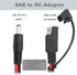 COMeap SAE to DC Adapter for Jackery Solar Panel, 3.31ft (1.01m) SAE to DC5521 Male Connector Cable with SAE Polarity Reverse Adapter DC8/6.5/5.5/4.0/3.5(mm) for Solar Generator 14AWG by COMeap