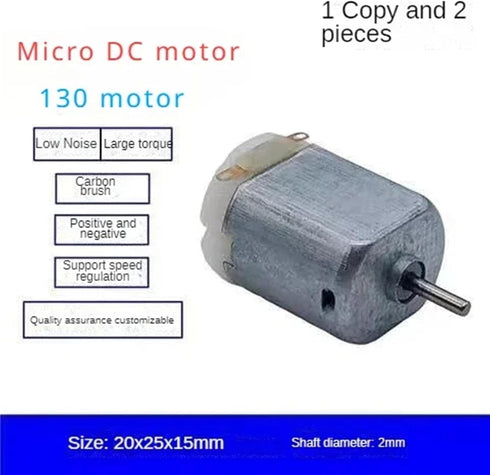 CSCPEXCZ 3V6V12V 130/280/365/385/775 775 DC Motor DIY high-Speed Small Motor for Vehicle and Boat Model Toys (Size :