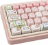 Hyekit PBT Keycaps, 145 Keys, Pink Pig Keycaps, Dye-Sublimation, MOA Profile Custom Keycaps for Cherry Gateron MX