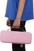 Aproca Pink Hard Travel Storage Case for Logitech K380 Multi-Device Bluetooth Keyboard and Pebble M350 Mouse