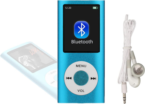ciciglow MP3 Player,Portable Music Player with 1.8 Inch LCD Screen 200mAh Battery 8