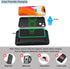 Wireless Charger, POLMXS 15W Fast Charging Pad Wireless Car Phone Charger for Cell Phones, Cordless Charging Mat for