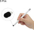 MECCANIXITY 5pcs 8mm Stylus Pen Tips, Fine Universal Replacement for Stylus Pen Capacitive Touch Screen Devices M5