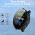 Compatible for Garmin Venu 3S Case, Lamshaw Hard PC Case with Screen Protector for Venu 3S 41mm / Venu 3 45mm (2 Pack)