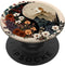 Boho Chic Yin Yang Symbol Floral Forest Nature Mountain Zen PopSockets Standard PopGrip