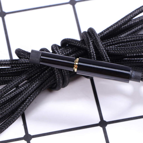 Healifty 3 Meter Cord Microphone Headphone Mic 3.5mm Extension Cable for Speakers, Cellphones, and Computers (Black)