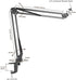 Overhead Tripod Mount for Camera Webcam Ring Light, Flexible Over Head Arm for iPhone with Phone Holder and Ball Head, Table Stand Accessory for Phone Video Recording Live Stream
