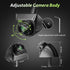 SOEKAVIA 170 IP68K 12V Backup Camera for Cars - HD/CVBS Image Wide Angle, Super Night Vision, Waterproof, Metal