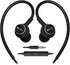 Wired Sports Earbuds with Microphone, 3.5mm Plug, Metal Shell, Over Ear Hook for Running, Gym, Workout, Exercising.