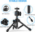 Table Top Mini Projector Stand, Adjustable Tilt Angle Tripod for Mini Projector, Cameras, DSLR, Smartphones