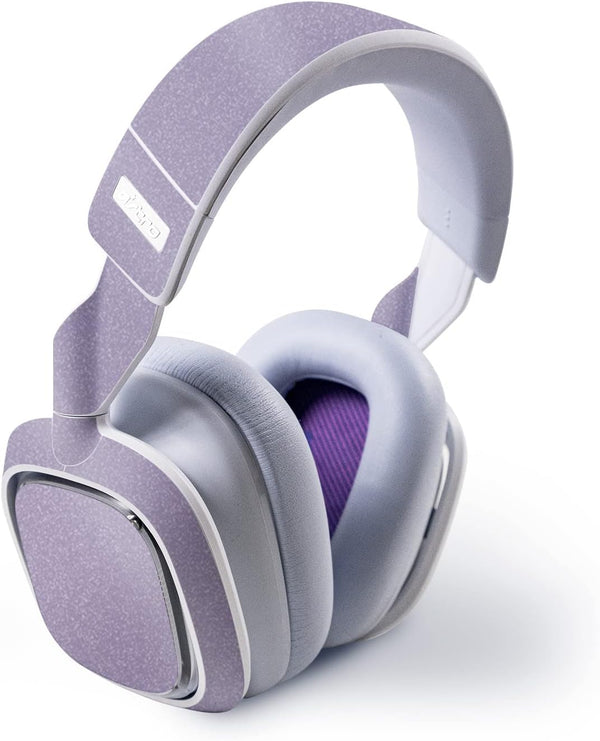 MightySkins Glossy Glitter Skin for Astro A30 Wireless Headset - Solid Lavender | Protective Durable High-Gloss Glitter