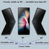 3 Pack Privacy Matte Screen Protector for Samsung Galaxy Z Flip 4 5G 2022, Anti-Peep Outside + Inside Screen Protector