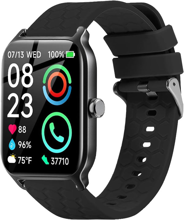 6Pack Soft Silicone Sport Bands Compatible with Fitpolo Smart Watch IDW13, 22mm Strap for Fitpolo IDW13