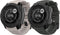 MoKo 2 Pack Silicone Watch Strap for Garmin Instinct Esports/Solar/Tactical, Adjustable Replacement Band (Graphit