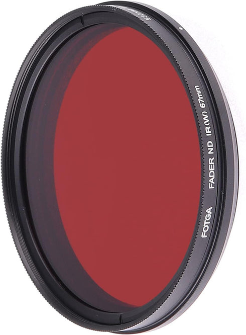 Runshuangyu 6 1 530nm 750nm (67mm) in Infrared IR Pass X-Ray Lens Filter, Adjustable to Screw-in Filter for Canon Nikon