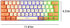 Lovskoo 61 60 Keys Gaming Keyboard Wired Mechanical Keyboard Percent Keyboard Portable Light Up Keyboard for Computer