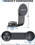 eSamcore 17 16 15 14 13 12 for Magsafe Car Mount, Bendable Alloy Arm Magnetic Phone Holders for Your Car Dashboard
