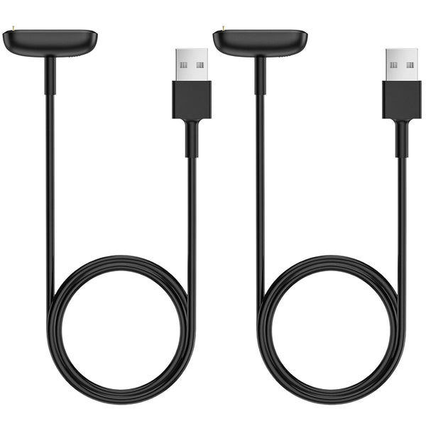 Charging Cable for Fitbit Charge 6, Replacement Charger (3.3ft, 2-Pack)