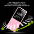 Zopsc 8GB MP3 1.8in 64GB Player, Music Player with FM Radio, Movies, Music, Ebook, Supports Up