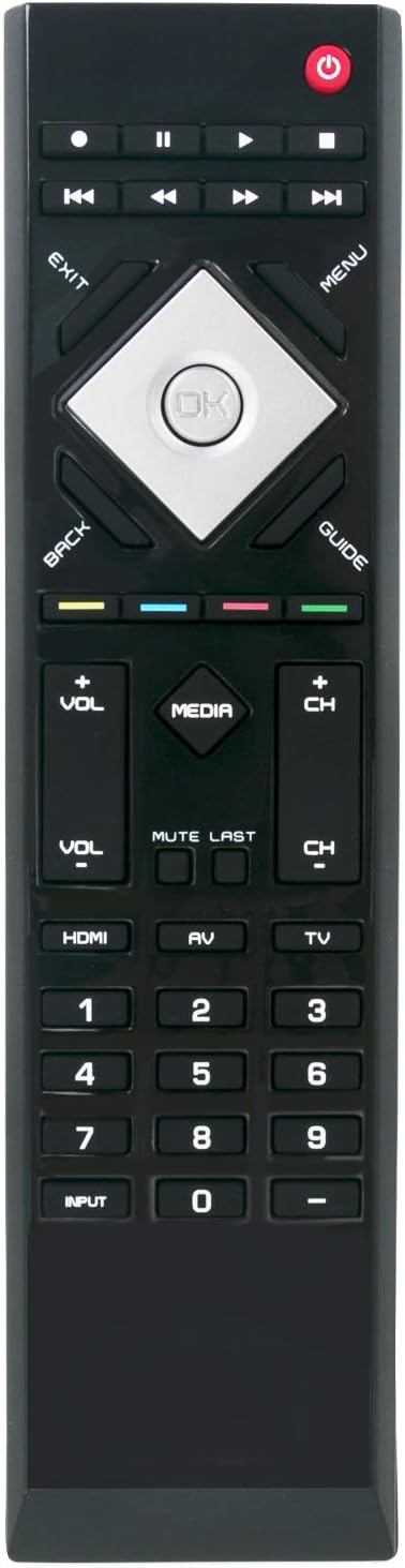New VR15 Remote Control for Vizio LCD LED TV | Fit E260VP E320VL E320VP E321VL E370VL E420VL E470VL E550VL