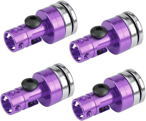 SCX10 4WD 1:10 4 Pack Joyzan RC Magnetic Body Post, Alloy Stealth Invisible Body Shell Mount Column Strong Clips Magnet