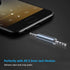 3.5mm Male to Male Audio Adapter, 3.5mm Stereo Male Coupler Connector, Compatible with Car AUX Audio, Laptop, MP3, TV
