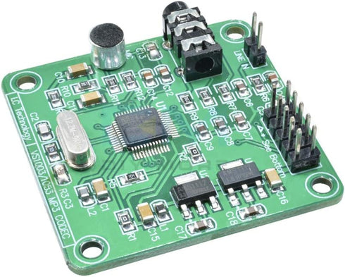 HiLetgo VS1053 MP3 Audio Player Module Audio Decoder Board Onboard Recording Microphone