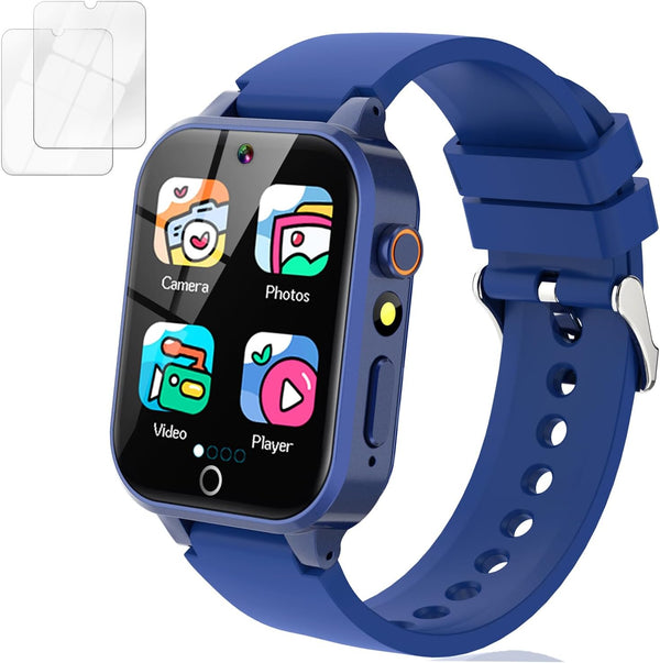 Vakzovy Smart Watch for Kids with 39 Puzzle Games HD Camera MP3 Player