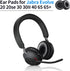 Ear Pads for Jabra Evolve 20, 20se, 30, 30II, 40, 65, 65+ Replacement Ear Cushion Foam Cover