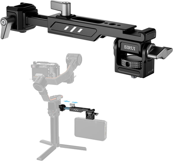 Sirui Camera Monitor Mount for DJI RS 4, RS 4 Pro, RS 2, RSC 2, RS 3, RS 3 Pro, RS 3 Mini with Quick Release NATO Clamp