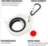 Cable Organizer Zip Tie Mount, Tool Belt Holder for 4/8/12/18 Inch Zip Ties, Cable Tie Bracket for Household Use