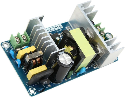 Chiffonade 150W 24V 110V-220V 24V 6A-9A AC-DC Power Converter Module Universal Input, Output with Overload Protection