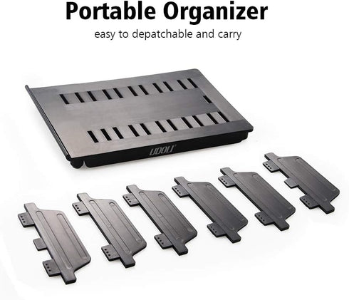 Adjustable Universal Multi Device Organizer Dock Stand Holder, Tablet Cell Phone Desktop Stand for iPhone Samsung