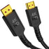 4K DisplayPort to HDMI Cable 30FT, 4K@60Hz, CL3 Uni-Directional DP to HDMI