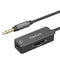 Cubilux 3.5mm TRRS Volume Attenuator Cable, 1/8-inch Headphone Extension Cord with In-Line Volume Control
