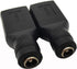 USB A to DC Power Adapter, 2Pcs - Female Connectors 5.5x2.1mm for Laptop Charging