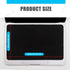 MUBUY-GOL 15" 16" 15.3" 15"/MacBook 16"-Black Microfiber Liner Cleaning Cloth MacBook Air/MacBook Pro Screen Keyboard