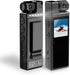 HRHIKG Body Camera Mini Bodycam, Portable Cameras Wearable Personal Camcorder with 1.3in Screen,