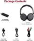 Wireless Bluetooth TV Headset, Deep Bass Over Ear Headphones for Adults, HiFi Stereo Lightweight for Home Office TV