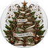 Literary Christmas Tree Festive Book Stack PopSockets Adhesive PopGrip