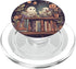 Cute Ghosts Reading Books Halloween Librarian PopSockets PopGrip for MagSafe