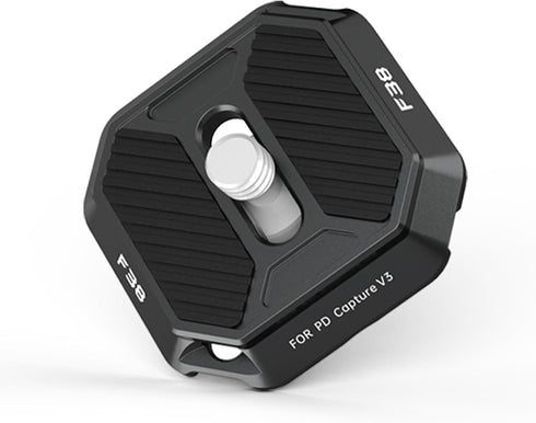F38 Camera Quick Release Plate Compatible with PD Capture Camera Clip V3 and F38 Backpack Clip, Plate Only - 2465